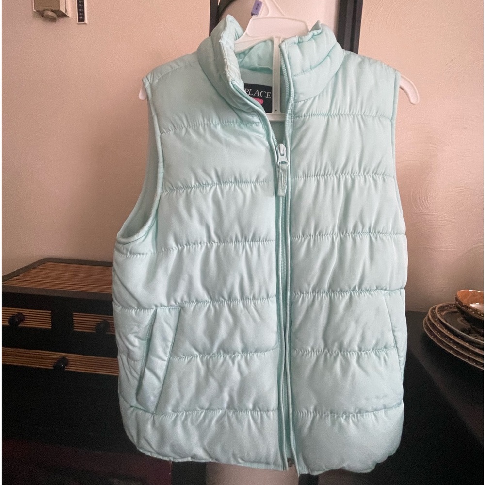 LIGHT BLUE VEST FROM CHILDRENS PLACE